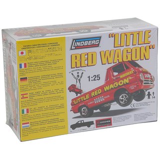 LINDBERG 572158 1/25 Dodge Little Red Wagon Mastab: 1/25
