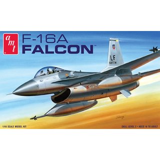 AMT 591820 1/48 F16A Falcon Fighter Jet Mastab: 1/48