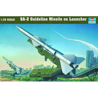 Trumpeter 750206 1/35 SA-2 Guideline Missile w/launcher Cabine Mastab: 1/35