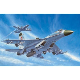 Trumpeter 751661 1/72 Su-27 Early Type Fighter Mastab: 1/72