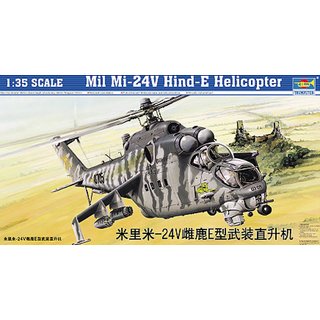 Trumpeter 755103 1/35 Mil-Mi-24V Hind-E Mastab: 1/35
