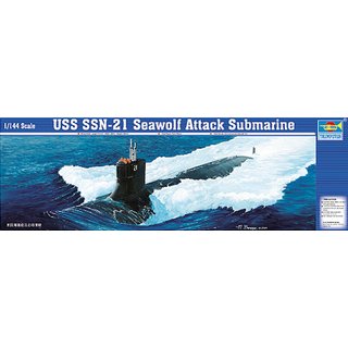 Trumpeter 755904 1/144 SSN-21 USS Sea Wolf Mastab: 1/144