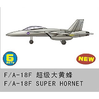 Trumpeter 756235 1/350 6 x F/A-18F Super Hornet Mastab: 1/350
