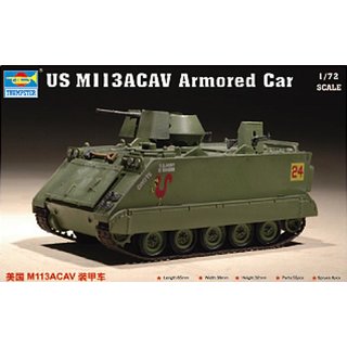 Trumpeter 757237 1/72 US M 113 ACAV Armored Car Mastab: 1/72