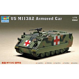 Trumpeter 757239 1/72 M113A2 US Armored Car Mastab: 1/72