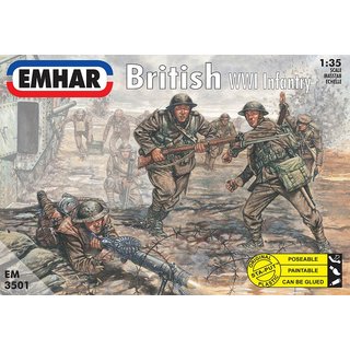 Emhar 933501 1/35 WWI Britische Infanterie Mastab: 1/35