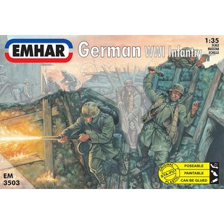Emhar 933503 1/35 WWI Deutsche Infanterie Mastab: 1/35