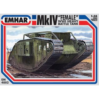 Emhar 934002 1/35 WW I Mk.IV Female WW I Tank Mastab: 1/35