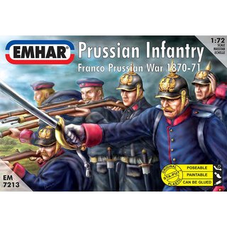 Emhar 937213 1/72 Deutsch-Franzsischer-Krieg: Preuische Infanterie Mastab: 1/72