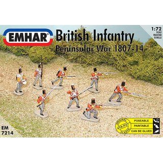 Emhar 937214 1/72 Britische Infanterie Mastab: 1/72