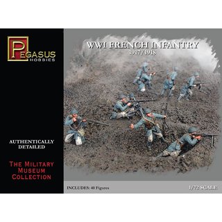 Pegasus 957199 1/72 WWI: Franzsische Infanterie Mastab: 1/72