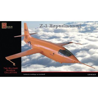 Pegasus 958802 1/18 Bell X-1 Versuchsflugzeug, Bausatz Mastab: 1/18