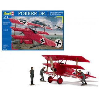 Revell 04744 Fokker Dr.I, Richthofen  Mastab 1:28